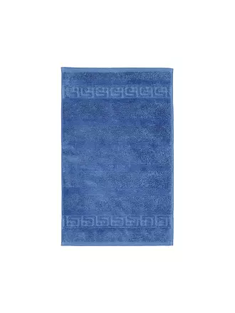 CAWÖ | Serviette d'invité NOBLESSE 30x50cm Blanc | blau